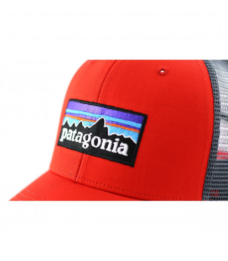 Patagonia trucker hat red hot sale